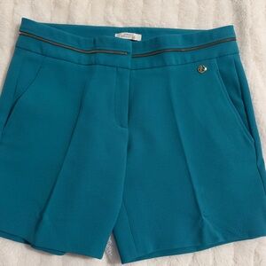 Versace Women’s Green Shorts Tailored Cotton Blend
